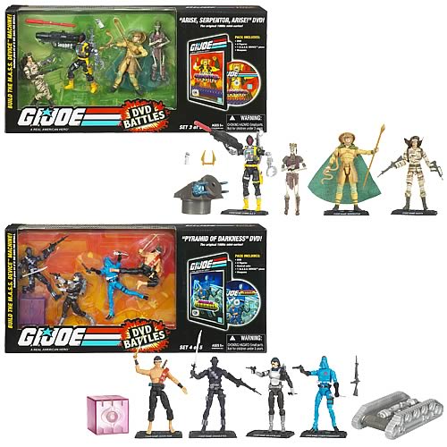 G.I. Joe DVD Entertainment Battle Packs Wave 2